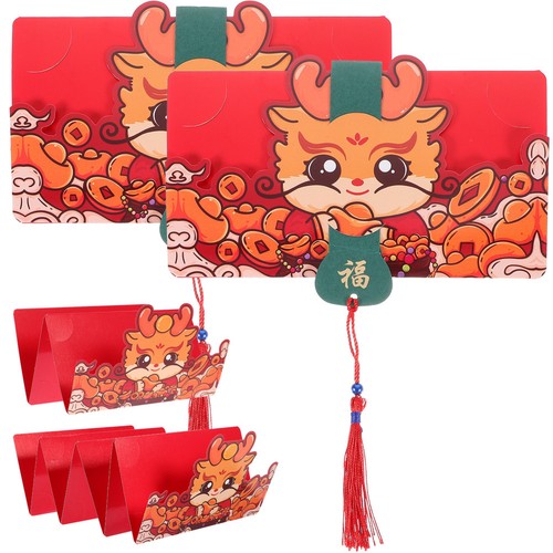 4pcs chinese red envelopes - chinese,