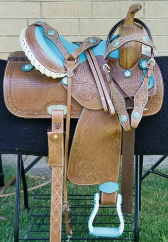 Natural leather horse western - horse,