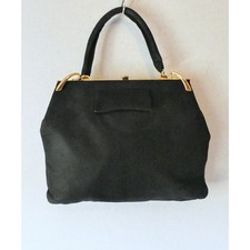 Vintage 50s 60s Nubuck Black