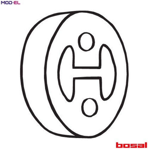 Rubber strip exhaust - rubber,