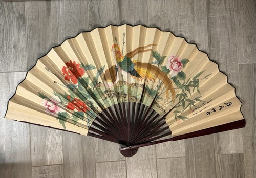 Vintage large chinese silk - vintage,