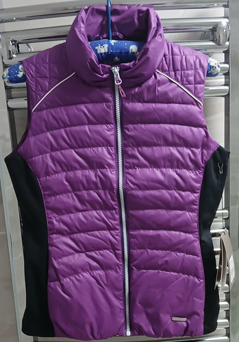 Sunice ladies purple gilet - ladies,