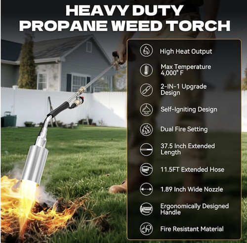 Portable propane torch weed - propane,