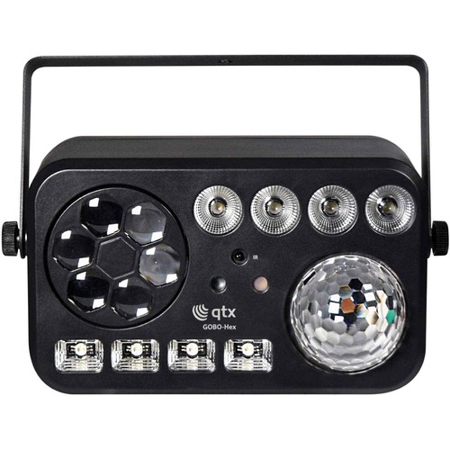 Qtx gobo hex led - 6-in-1,