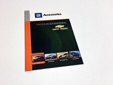 2002 Chevrolet S-10 Silverado Avalanche Silverado HD Truck Accessories Brochure