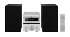 Jvc Ux-D752 Wireless Traditional Hi-Fi System, Silver & Black - Very Good Refurb