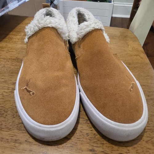 Brown puma suede - brown, lined