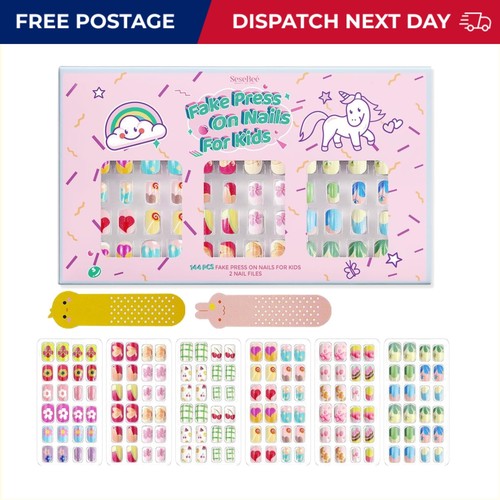 Gorgeous 144 pcs kids nail - pcs,