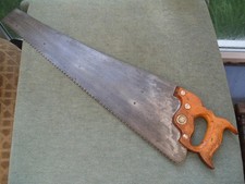 Lovely 26" Crosscut hand saw by Buck & Ryan, London.
