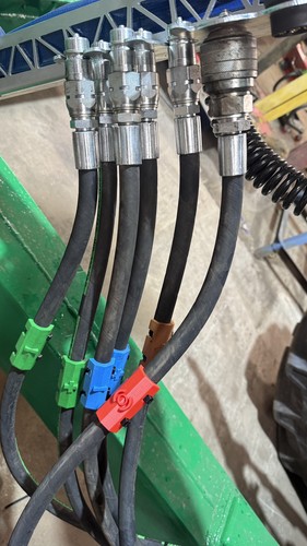 Hydraulic hose indicators - hose,