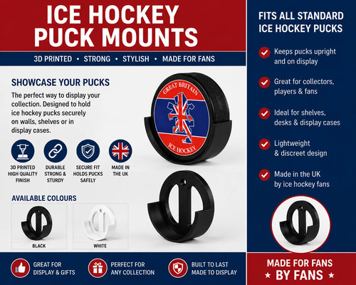 Ice hockey puck - hockey, mount