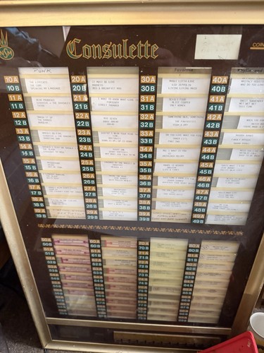 Consulatte jukebox vinyl - jukebox,