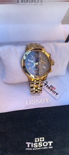 Tissot prs200 gold plated - tissot,