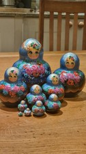 10 handpainted Matryoshka