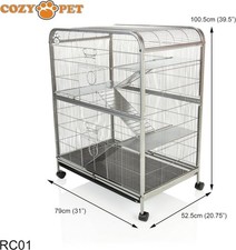Cozy Pet RC01 Rodent Cage suits rat, chinchilla, degu, ferret - 9mm bar spacing