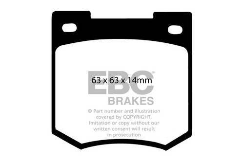 Ebc greenstuff front - ebc, brake