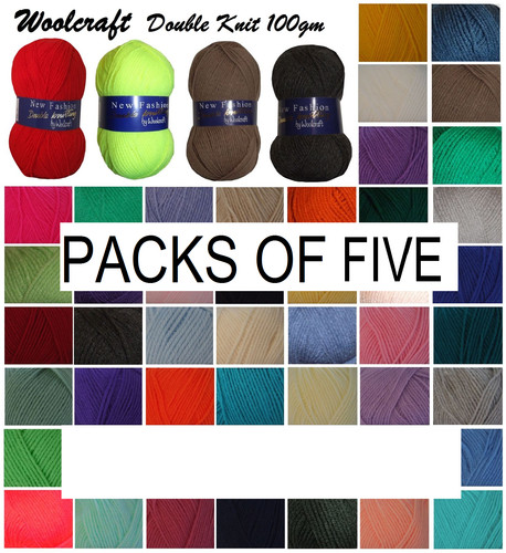 Woolcraft wool yarn new - dk,