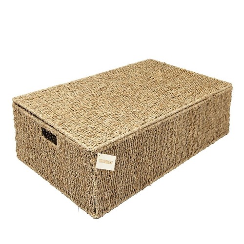 Woodluv seagrass under bed - under,