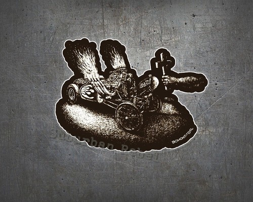 Bomonster pure hell decal - hell,