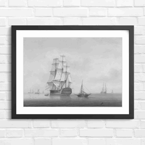 Grand vintage sailing - vintage, ship
