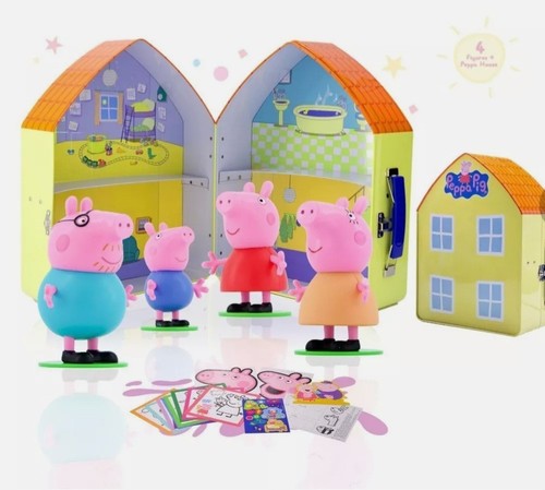 Peppa pig family figures - peppa,