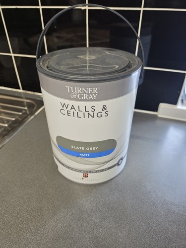 Turner gray matt emulsion - &,