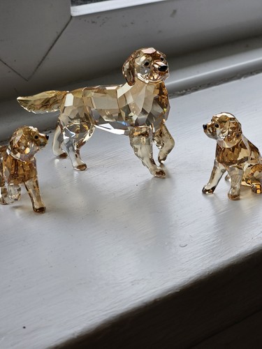 Swarovski golden retriever - swarovski,