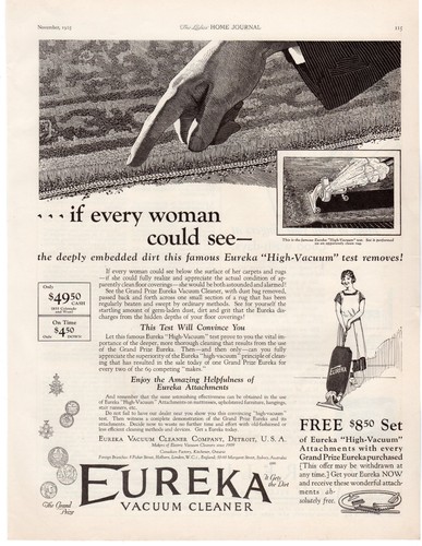 1925 eureka vacuum - 1925,