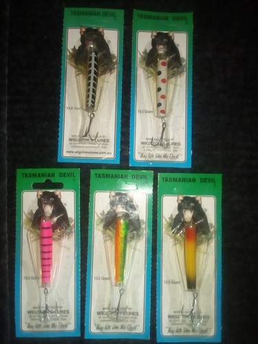 Tasmanian devil fishing lures - devil,