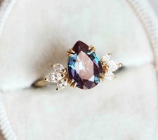 3.65 Ct Pear Cut Alexandrite