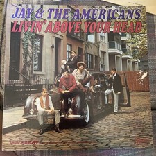 Vinyl NM Jay & Americans Livin Above Your Head LP Northern Soul 1966 LP fab cond