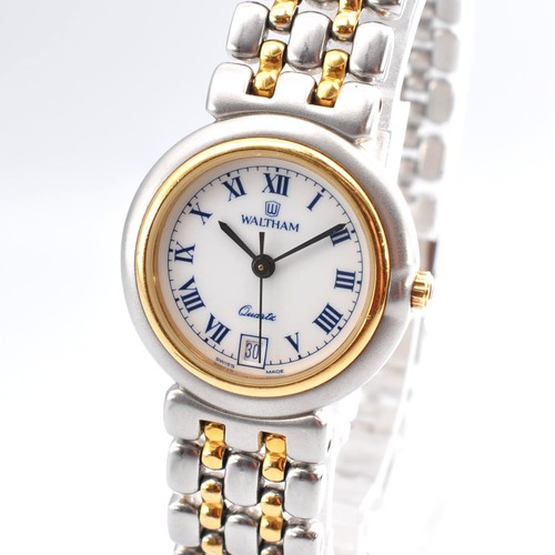 Waltham quartz analog gold - quartz,
