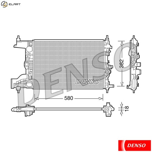 Radiator engine cooling - radiator,