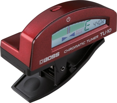 Boss clip tuner red - clip-on,