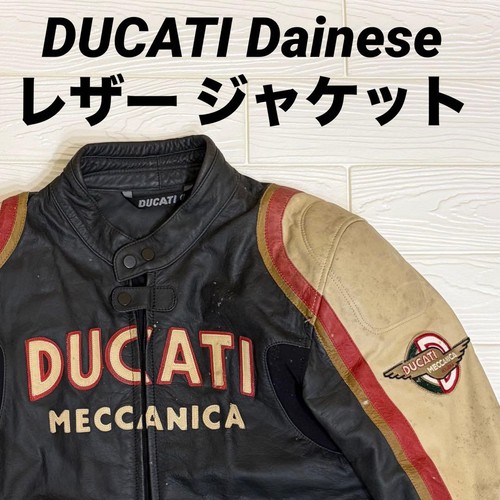 Dainese ducati leather jacket - dainese,