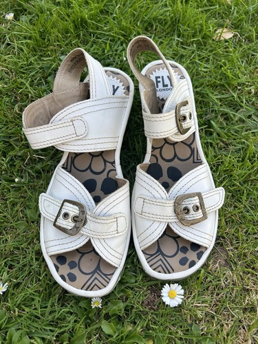 Fly london cream - london, leather