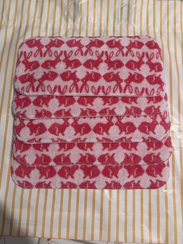 Tots bots pink bunny pad - pad, print