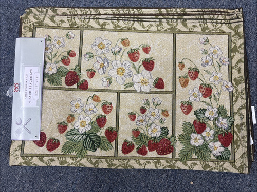 Set tapestry place mats - tapestry,
