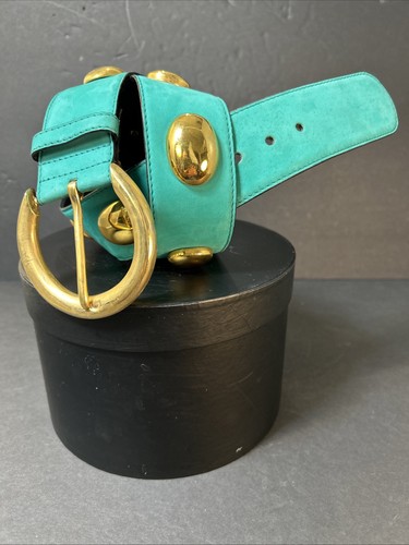 Vintage beautiful studded - vintage, gold