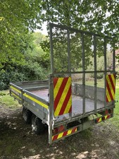Indespension 4 wheel  plant trailer 10 X 6 feet 2700kg load ramp tailgate