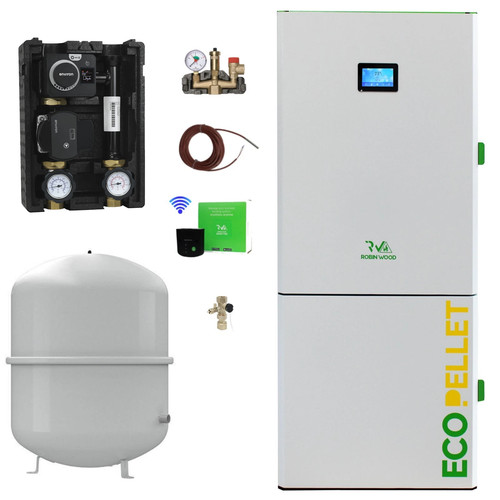 Automatic pellet boiler - automatic,