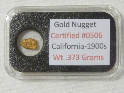 Genuine gold nugget - nugget, in