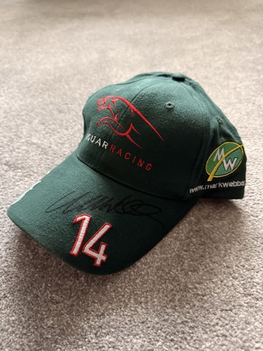 Jaguar mark webber signed - f1,