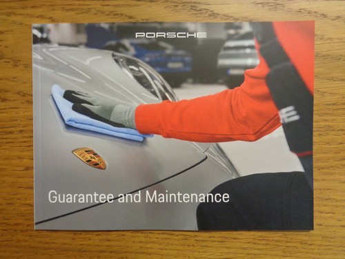 Porsche owners guarantee - owners,