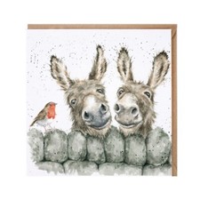 Donkeys Greeting Card -