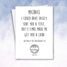 Best man proposal card - man,