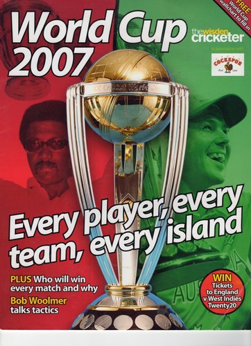 Wisden world cup - cup, 2007