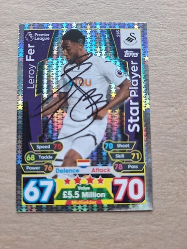 Leroy fer swansea city legend - fer,