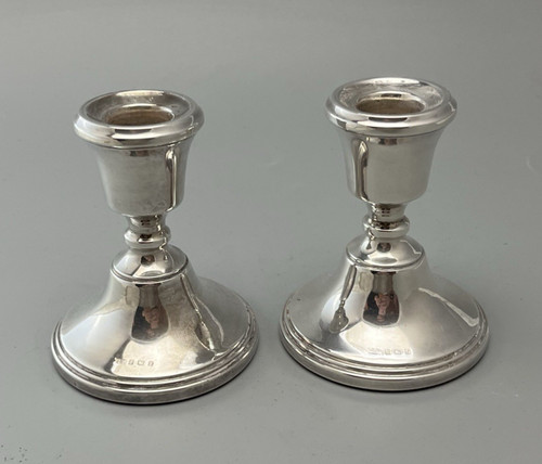 Vintage plain silver - plain,