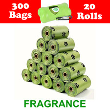 300 Dog Poop Bags Rolls Large